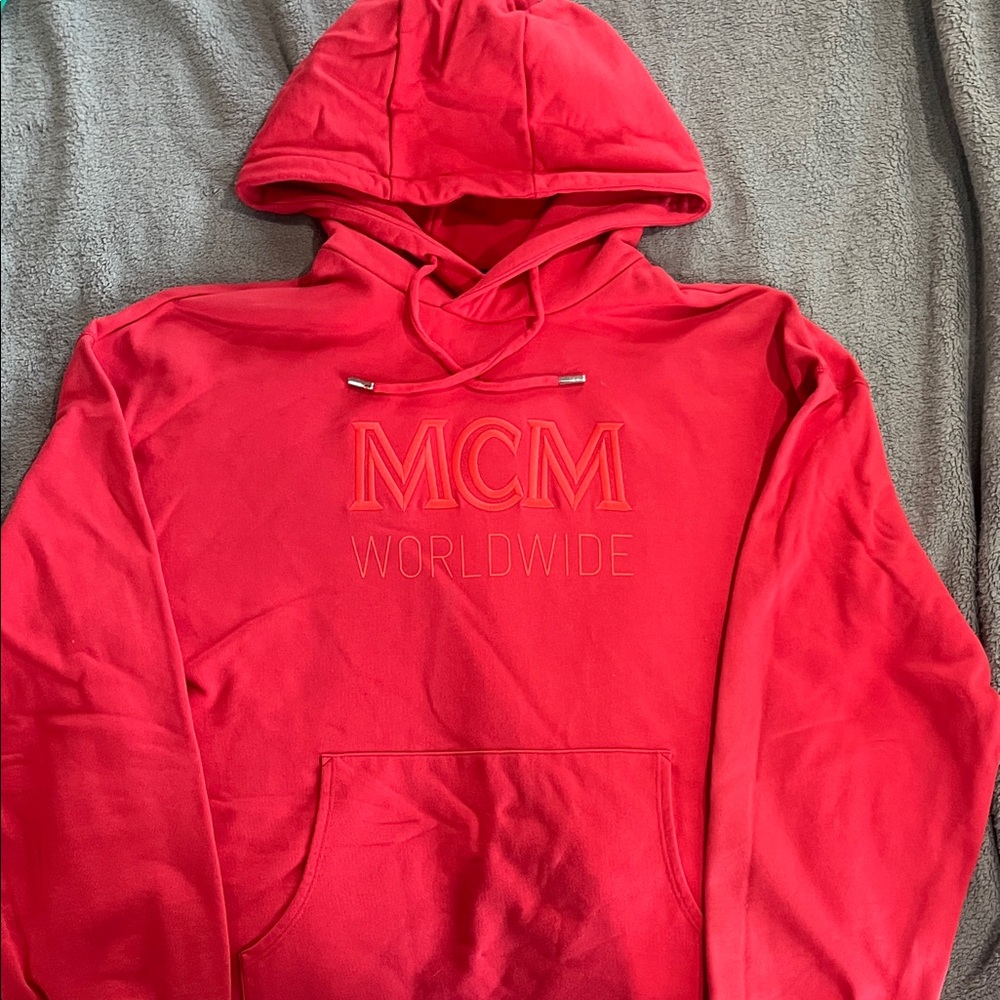 MCM Vibrant Red Men's Hoodie